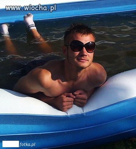 Zapomniał o skarpetkach