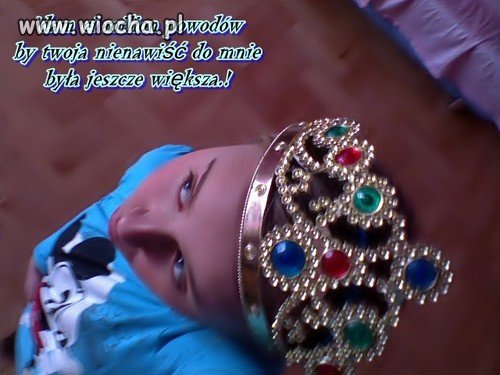 Dziunia w koronie 