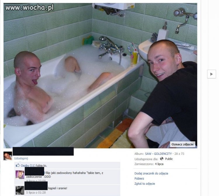 Z serii w łazience z kumplem/bratem...