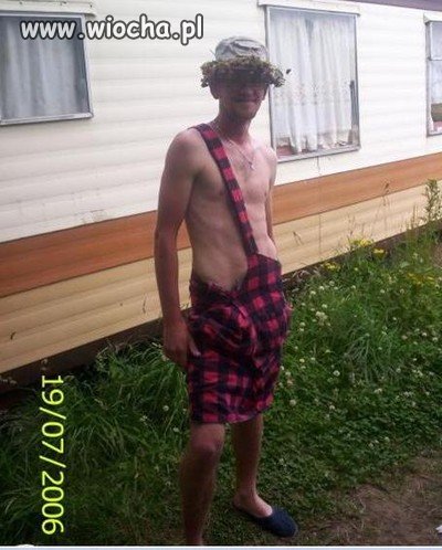 On podrywa laski na kilt