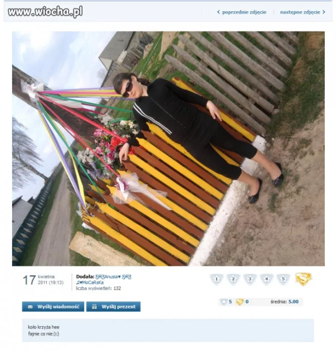 Lans na kapliczkę.  