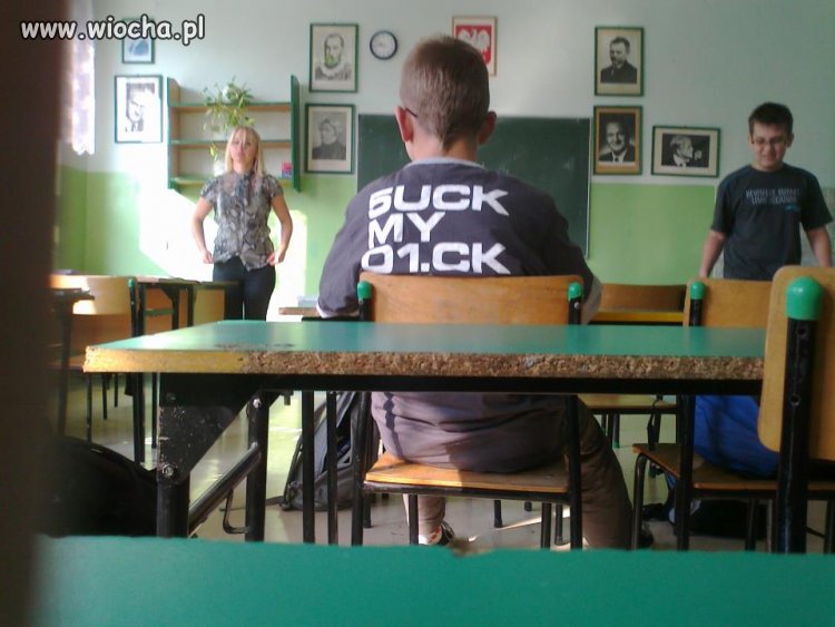 Dobrze, że nauczycielka...