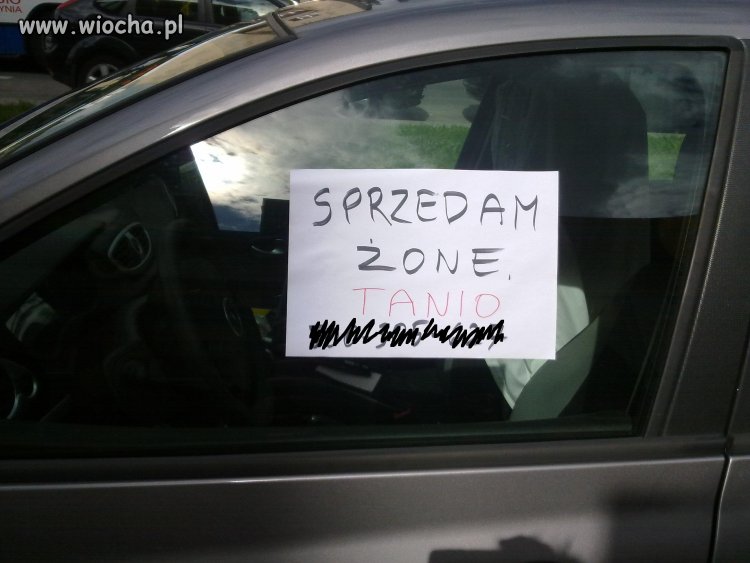 Sprzedam żonę!