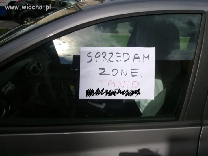 Sprzedam żonę!