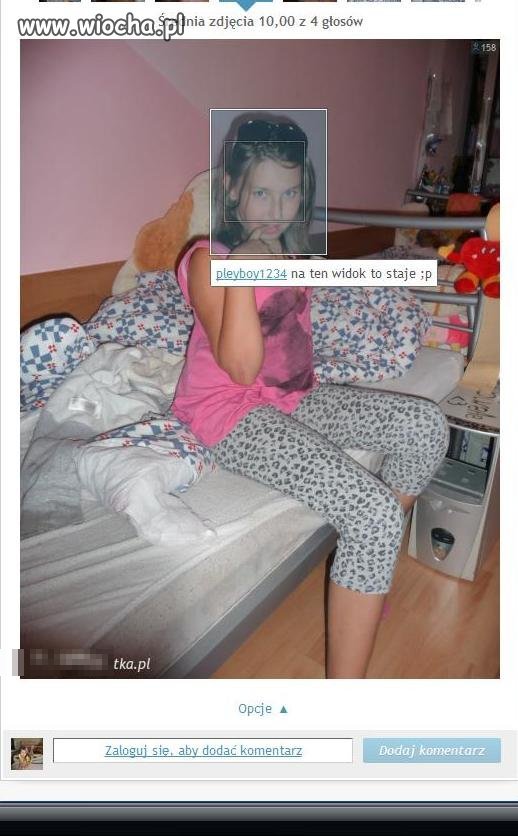 Koleś ma około 30 lat 