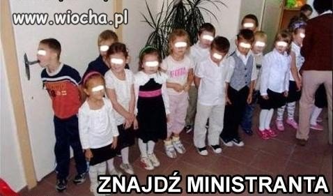 Znajdź ministranta