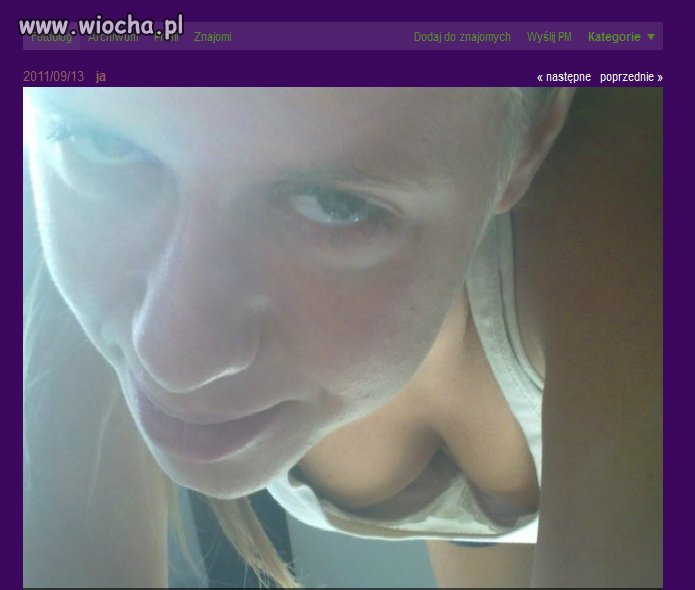 Uwodzicielskie spojrzenie.