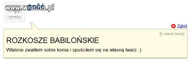 I czym się tu chwalić? 