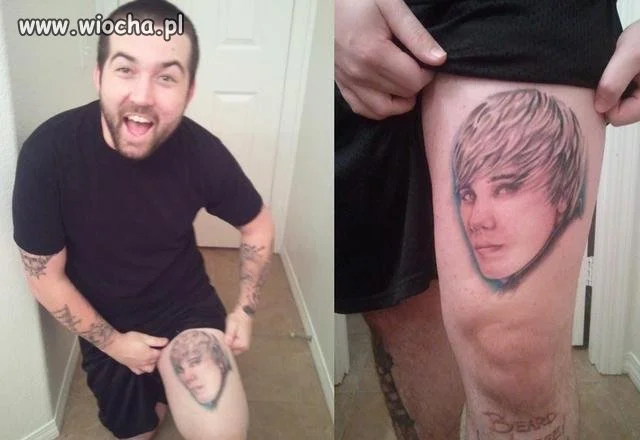 Wiedziałem, że  justin to wiocha