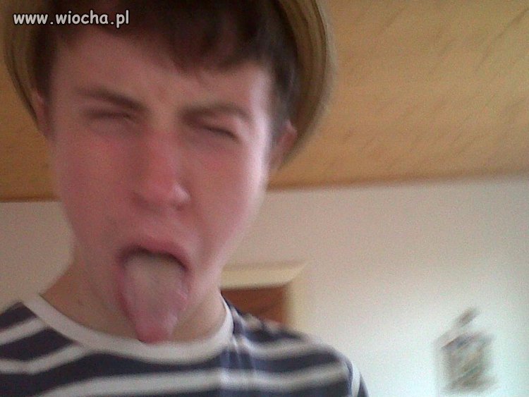WTF?? Chwilowy paraliz twarzy haha