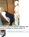 Ze szkieletem od tyłu