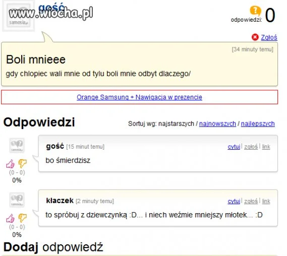 Boli mnie...