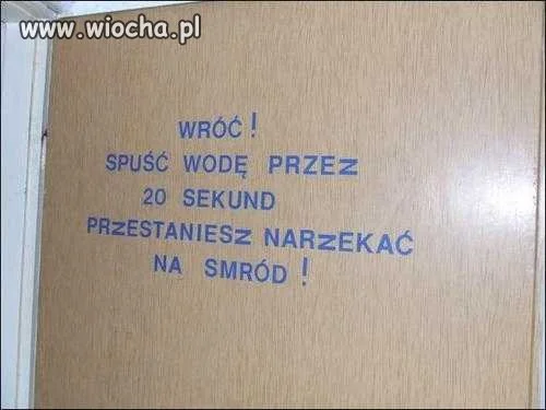 Toaleta na komendzie 