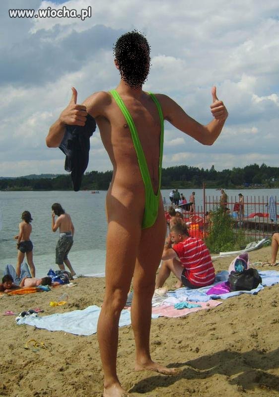 Lans na plaży