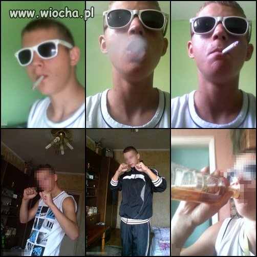 Piję, palę i muszę się tym wszystkim pochwalić.