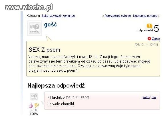 Sex z psem 