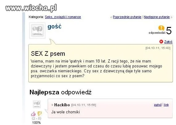 Sex z psem 