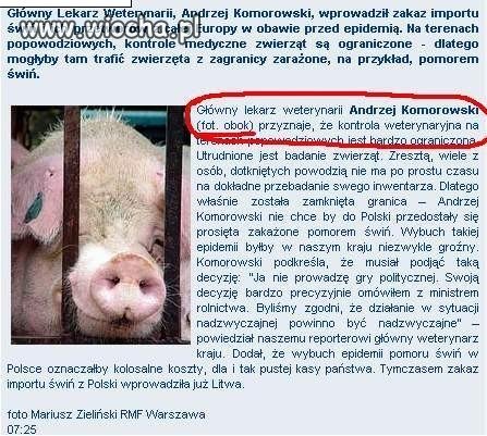 Główny lekarz weterynarii