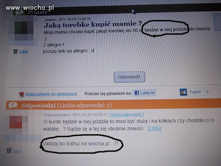 Jej mama jeździ w torebce.?!