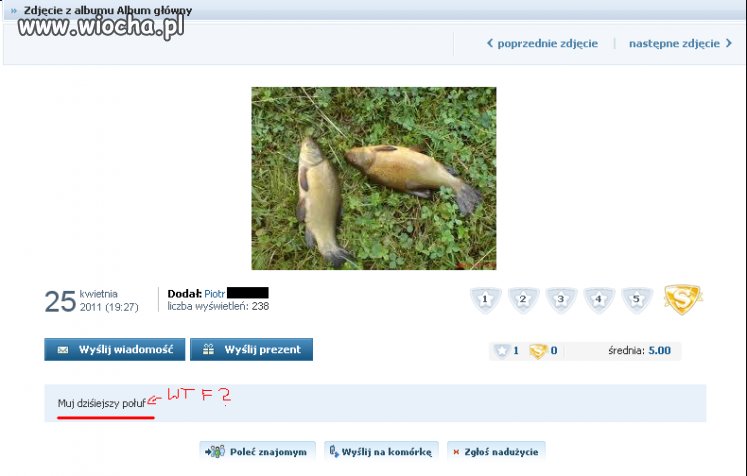 "Muj dziśiejszy połuf"!! -.-