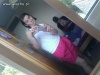 Dziwna mina w lusterku 
