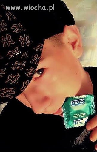 Chłopiec 13letni z DUREXem