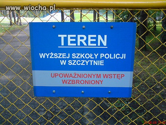 Upoważnionym wstęp wzbroniony.