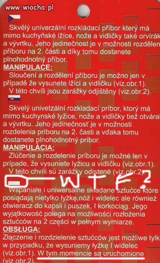 Składane sztućce