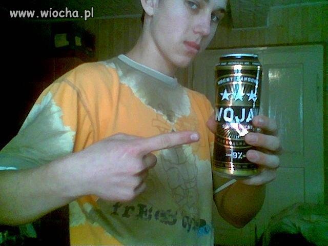 Lans na piwko on ma 14 lat