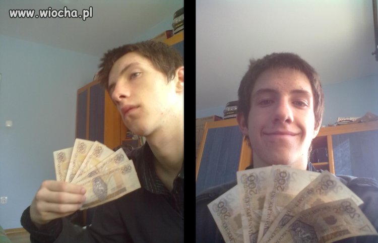 Kolejny debil co lansuje się nie swoją kasą 