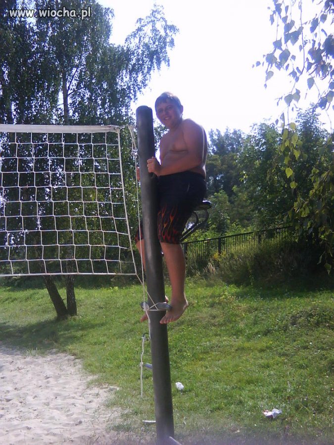 Rozmawiam ze słupem.