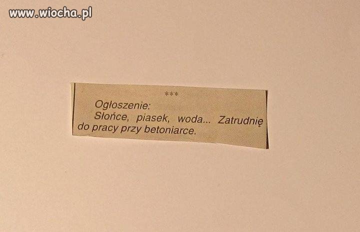 Ogłoszenie