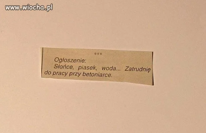 Ogłoszenie