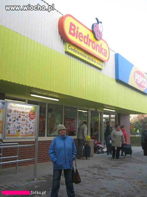 ,,Tak! Byłam w Biedronce,