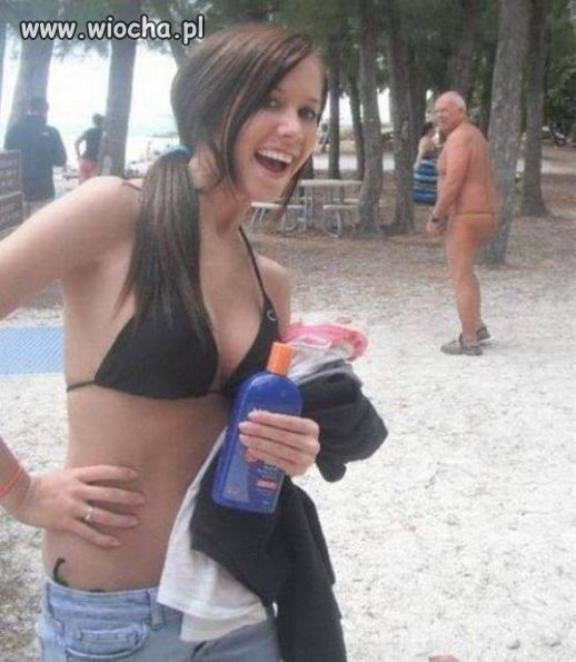 Na plaży