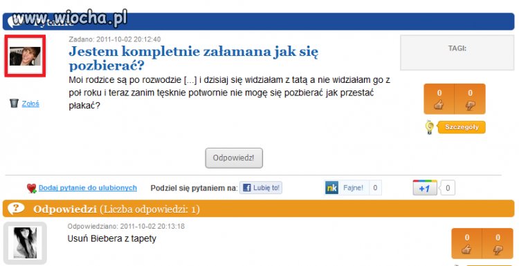Usuń Biebera z tapety