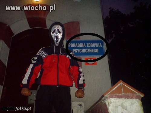 I stanął tam