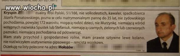 Ostatni Król Polski