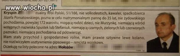 Ostatni Król Polski