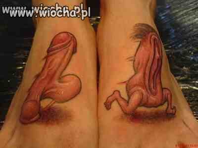 Haha ale stopy!