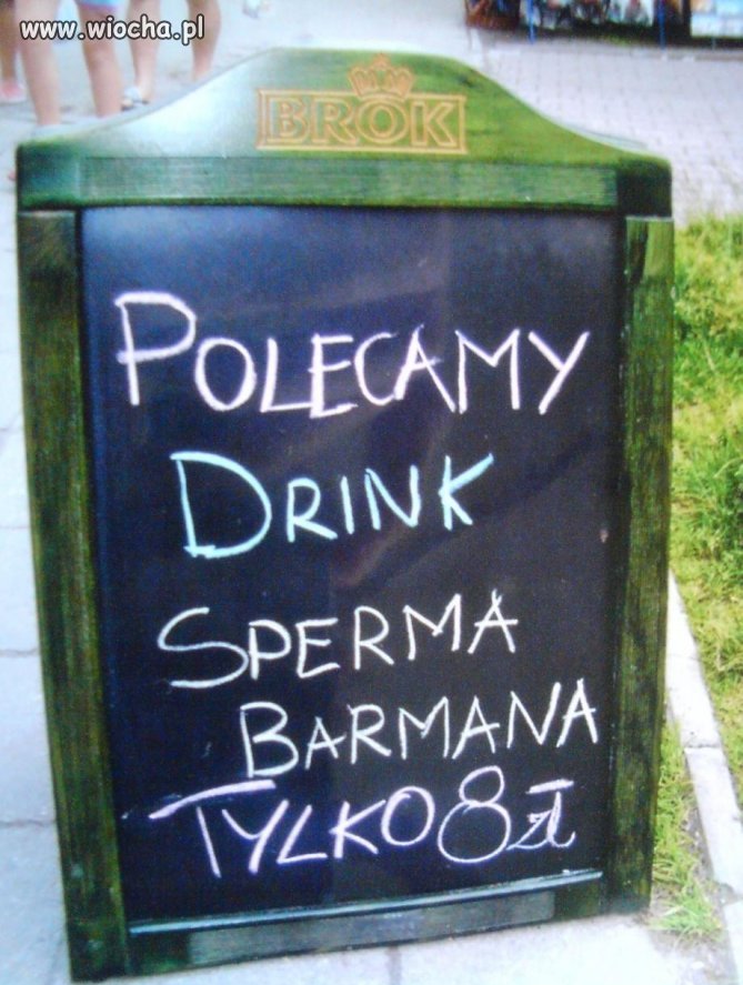 Sperma Barmana 8zł