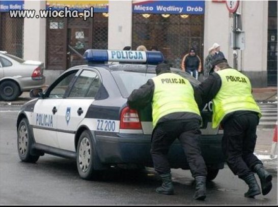 A mówiłem, że najpierw na stację,