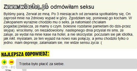I nie byłoby problemu