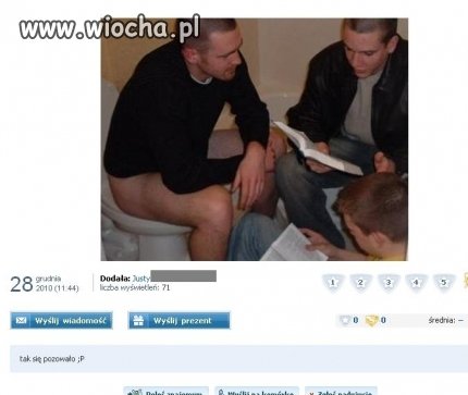 Nie ma się czego wstydzić...