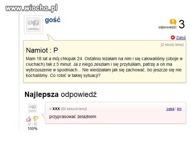 Hahaha no nie moge
