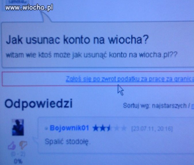 Spal stodołę