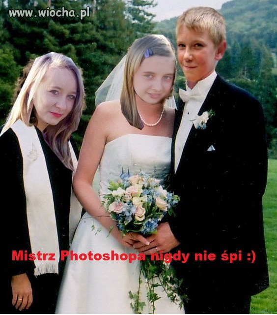 Kolejny mistrz Photoshopa.