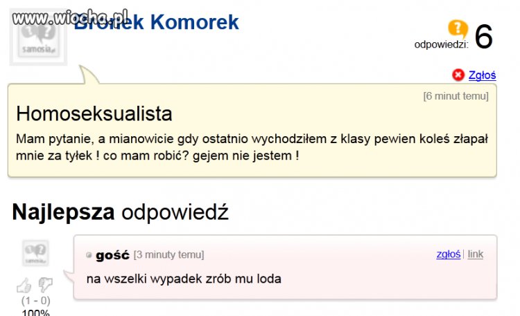 Poważne pytanie