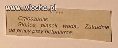 Praca jak marzenie