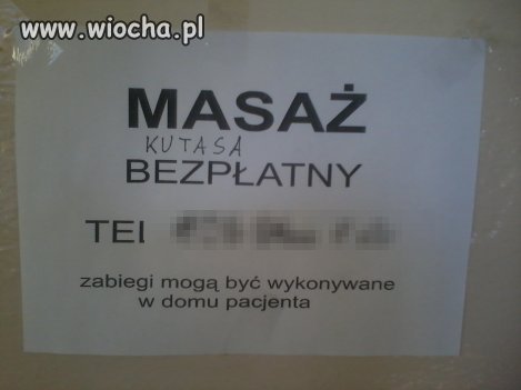 Heh nie ma to jak pożądny masaż